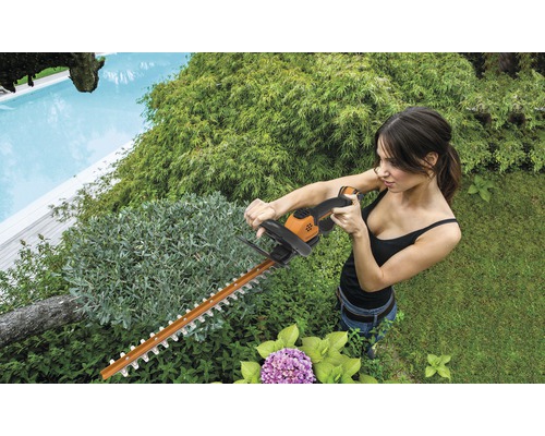 WORX 20V 44cm WG261E accu heggenschaar, inclusief 1 x 2Ah accu en lader