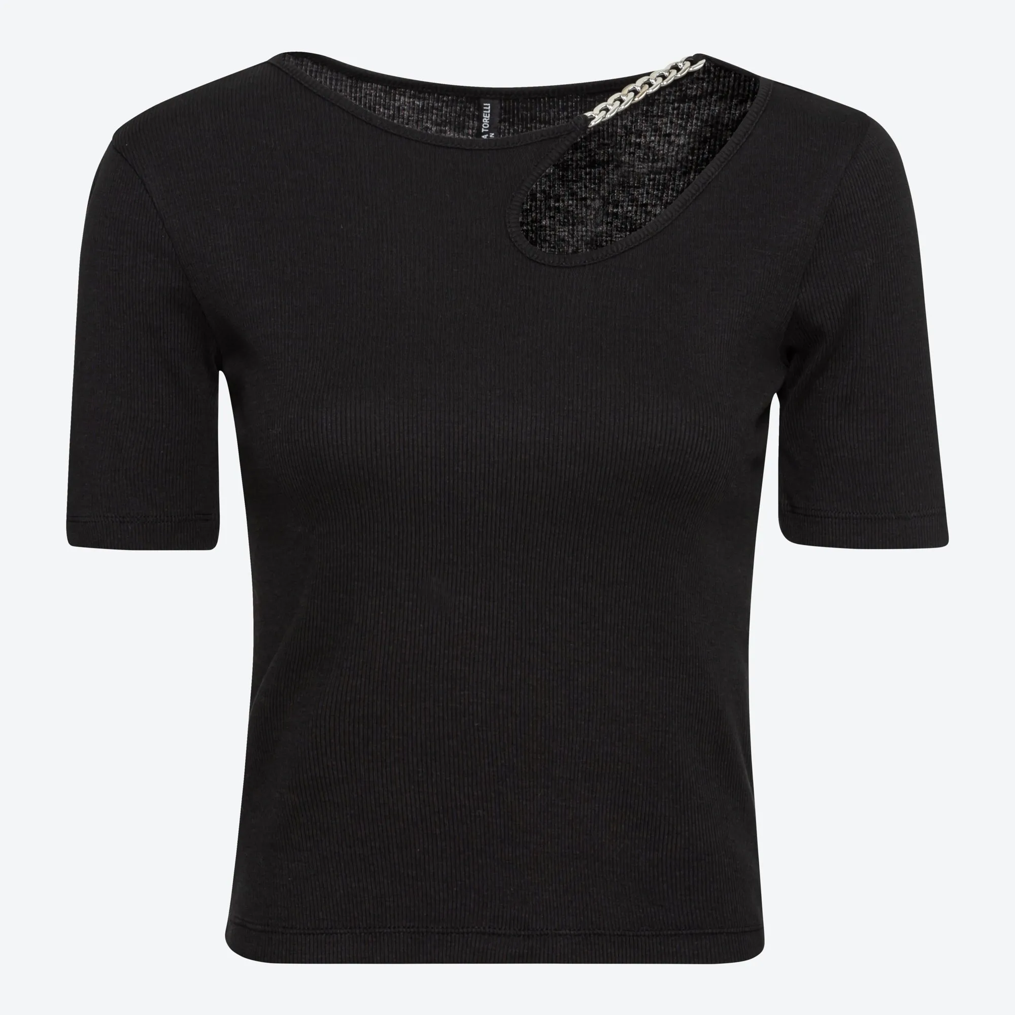 Damen-T-Shirt mit Zierkette