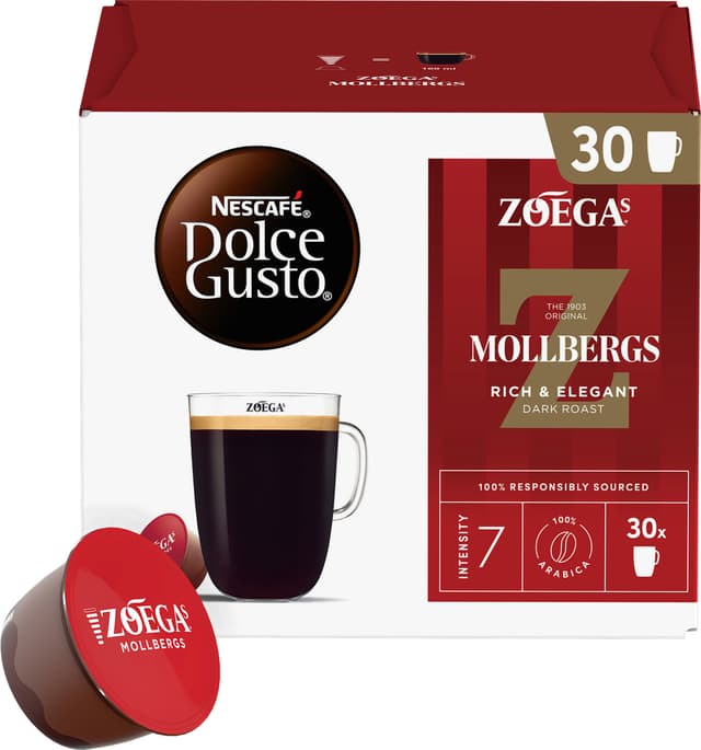 NESCAFÉ Dolce Gusto Zoégas Mollbergs Blandning kaffekapsler (30 stk.)