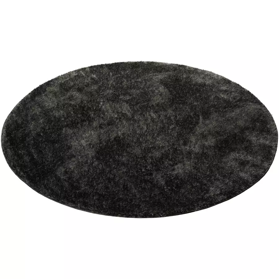 Wecon home basics Hochflorteppich Fanny anthrazit grau