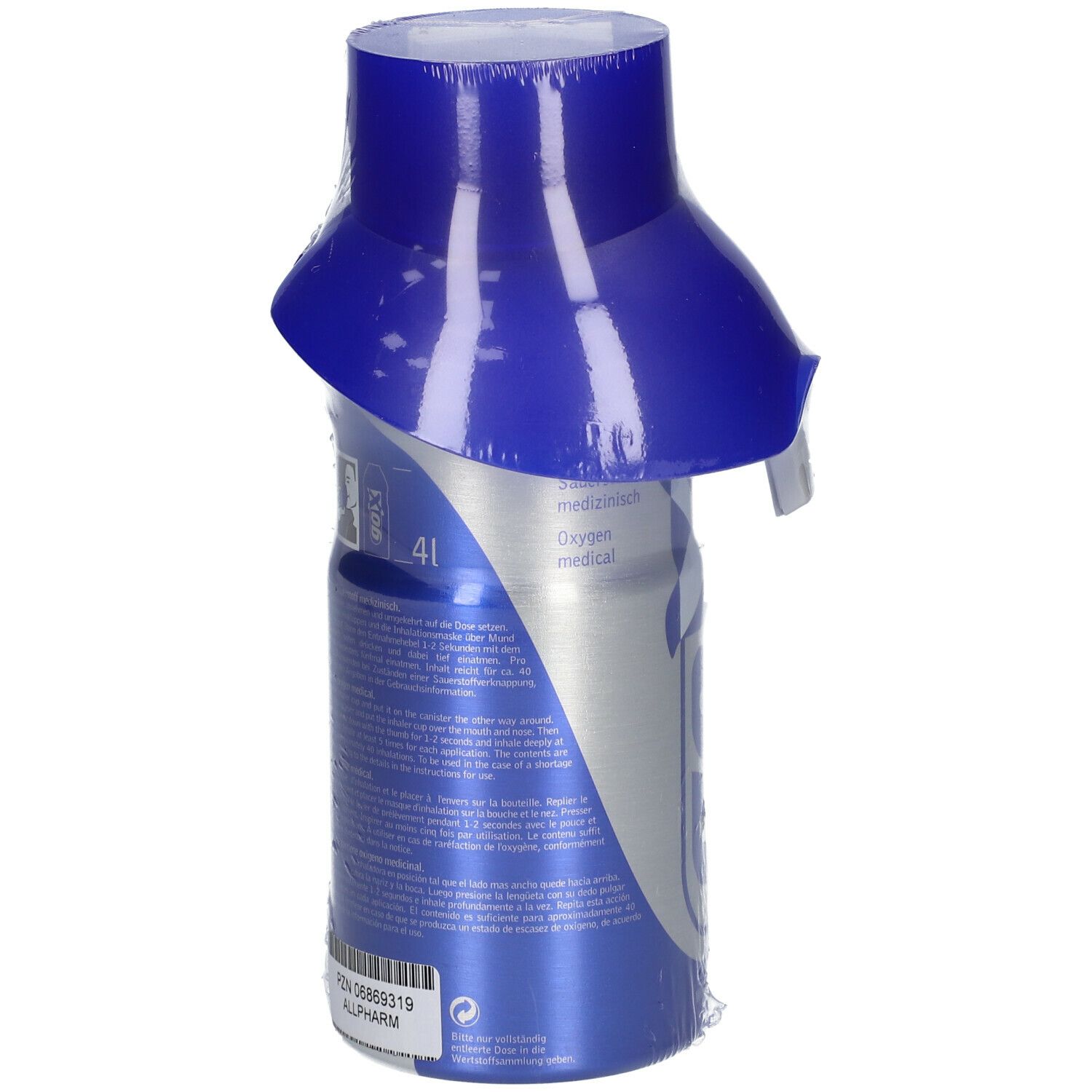 go X® Sauerstoff Inhalationsdose