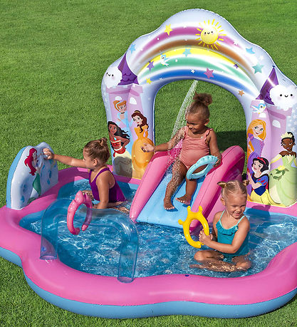 Bestway Spielbecken m. Zubehör - 221 x 193 cm - Disney Princess