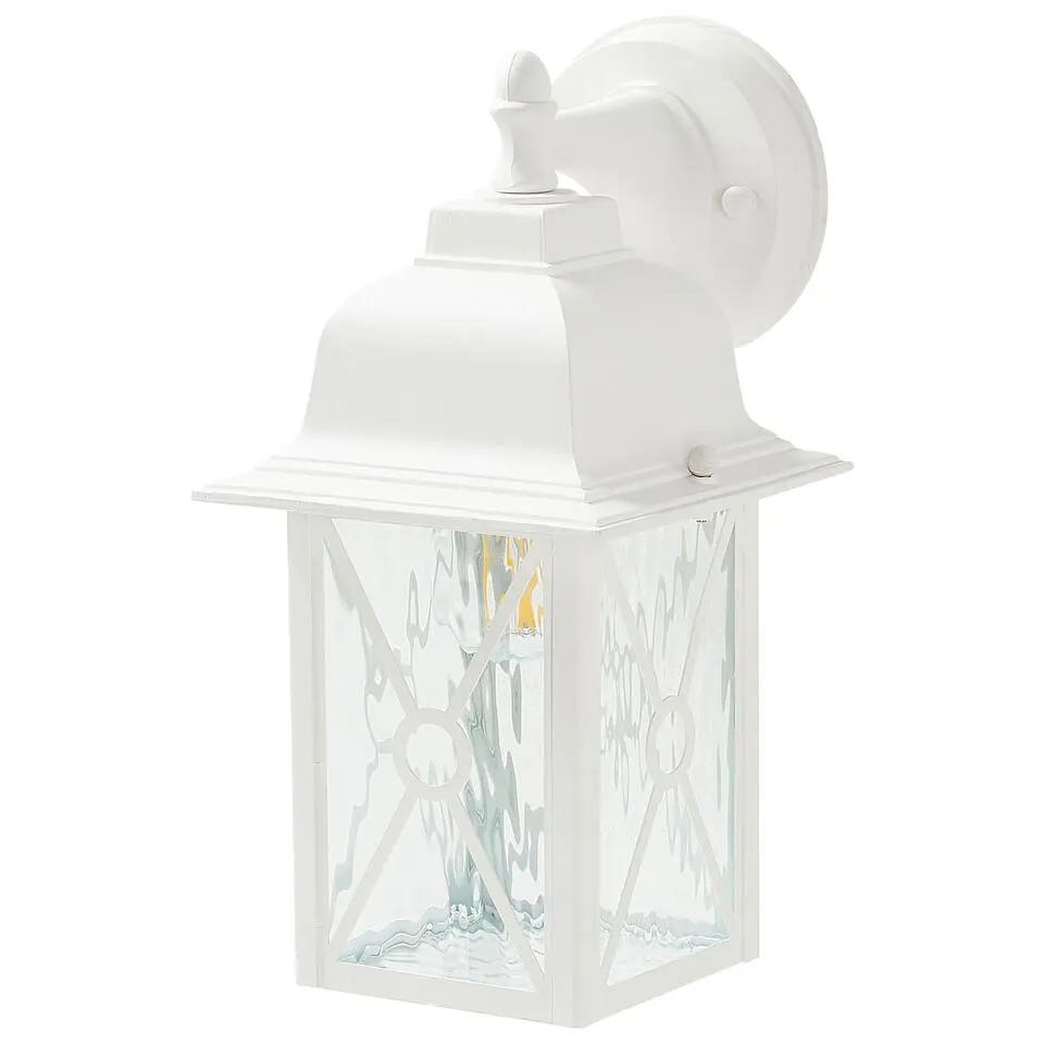 FINDON - Wandlamp - Wit - Ijzer