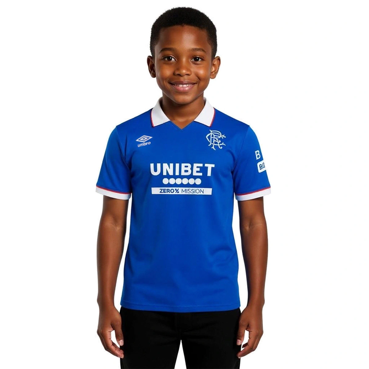 Camisola Umbro Glasgow Rangers Primeiro Equipamento 2025-2026 Criança