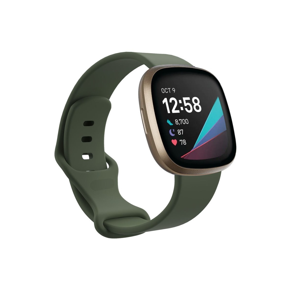 Sport armbånd till Fitbit Sense - Army