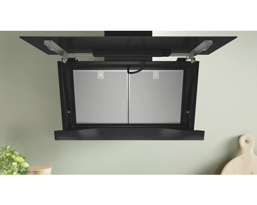 Bosch DWK91LT60 wandafzuigkap, 90 x 44,7 cm (B x D), zwart