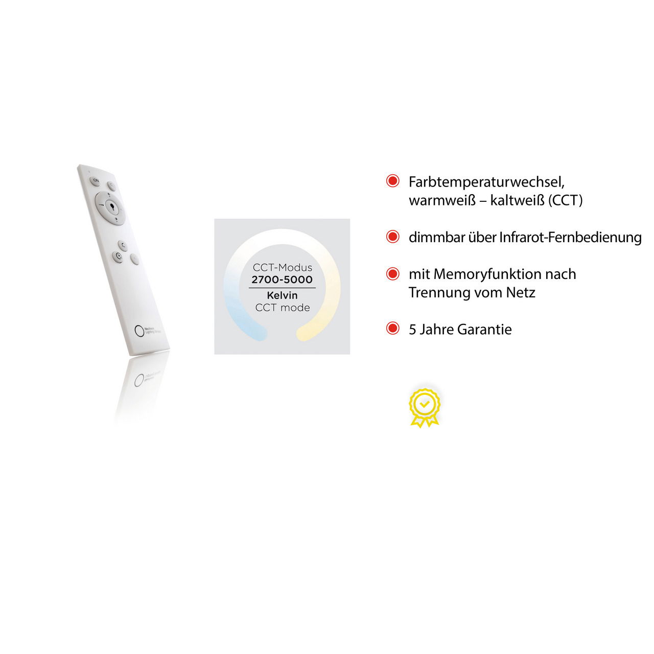 Just Light LED-Deckenleuchte ELEONORA