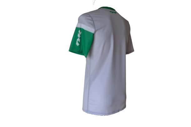 Nordic Kayaks Rash Guard Short Sleeve White/Green
