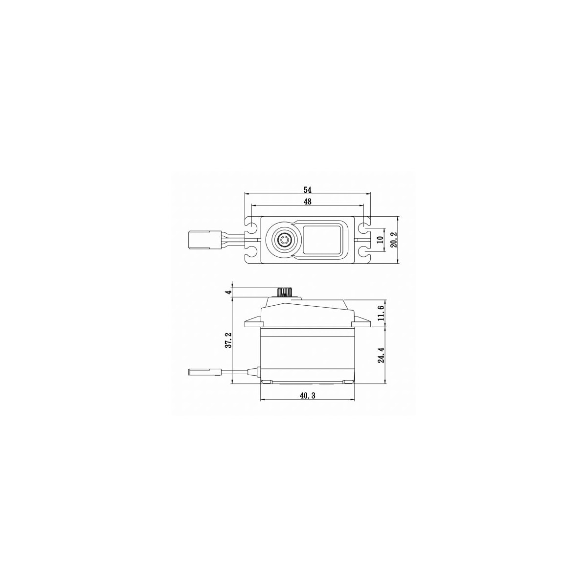 Savöx Servo SC-1256TG+ - 0.15 speed/20kg