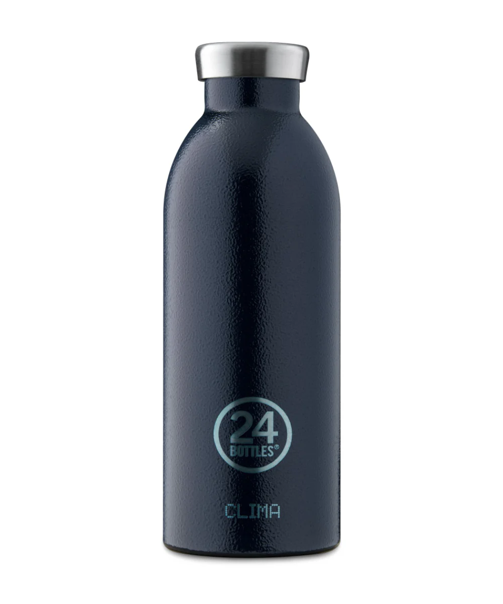 24Bottles  Clima termoflaske, Rustic Deep Blue - 500 ml.