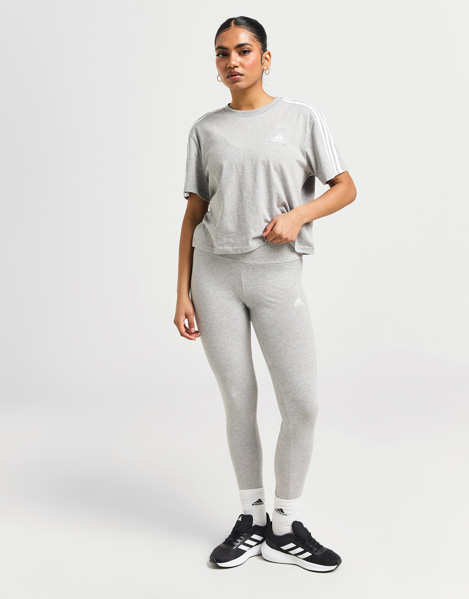 adidas T-shirt Court 3-Stripes Femme
