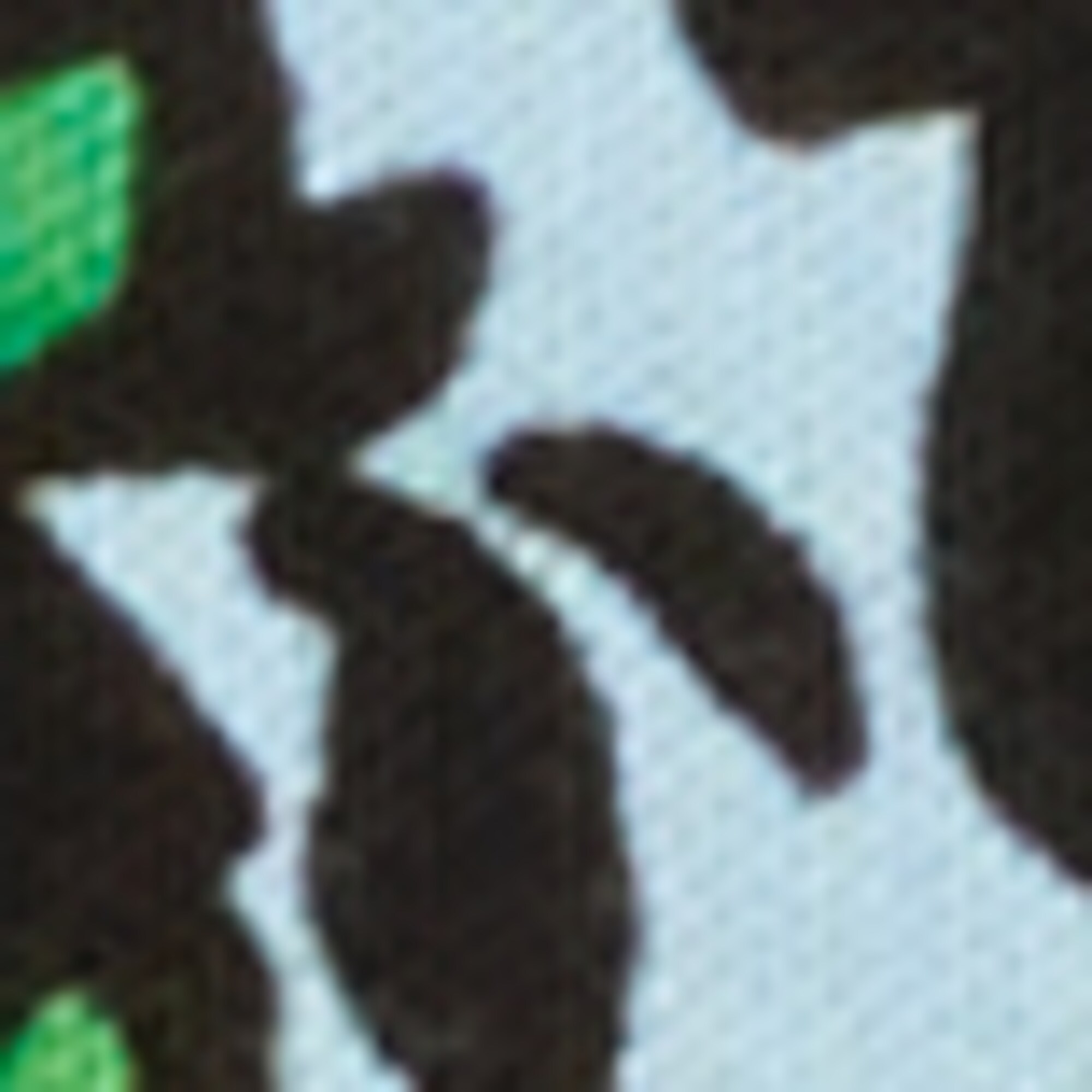 Quadratisches Tuch mit Allover-Print