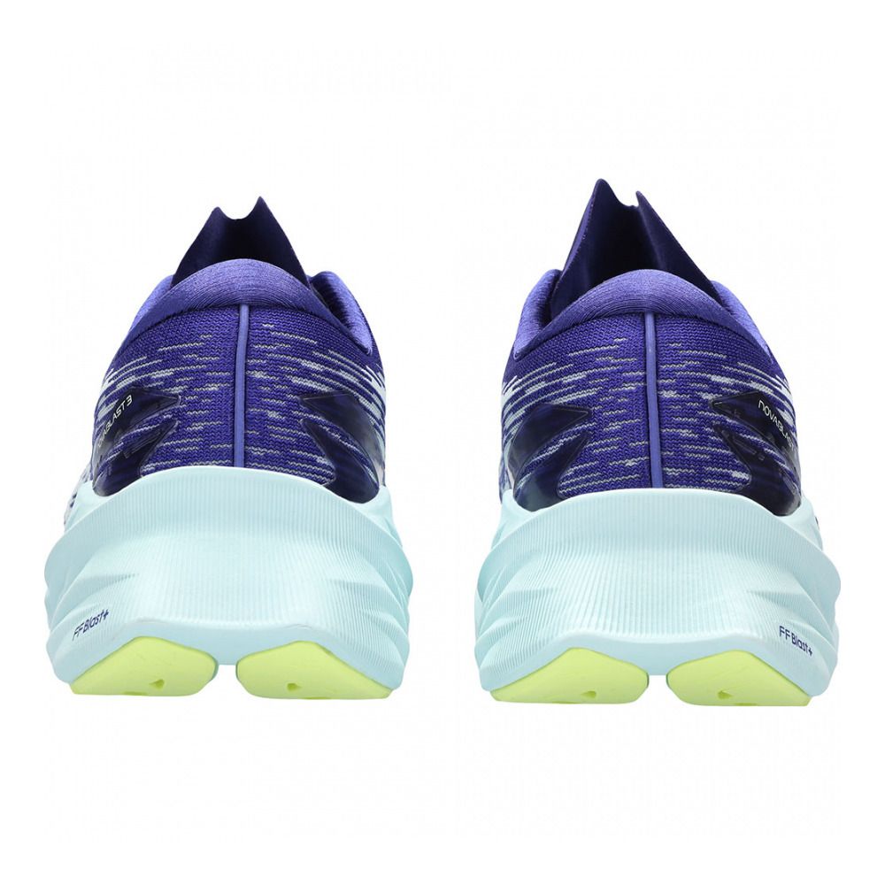 Asics NOVABLAST 3 - Chaussures running Femme eggplant/soothing sea