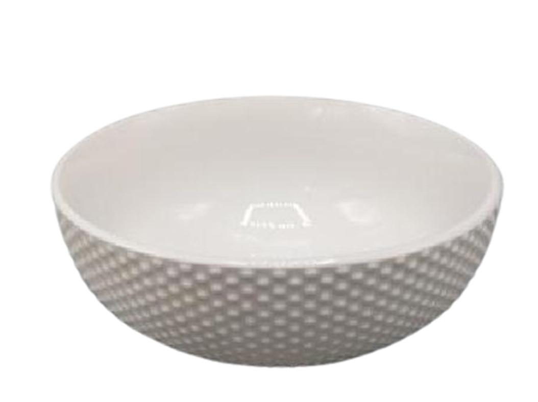 TAÇA DOTTY ACTUEL BRANCO PORCELANA Ø11.5CM