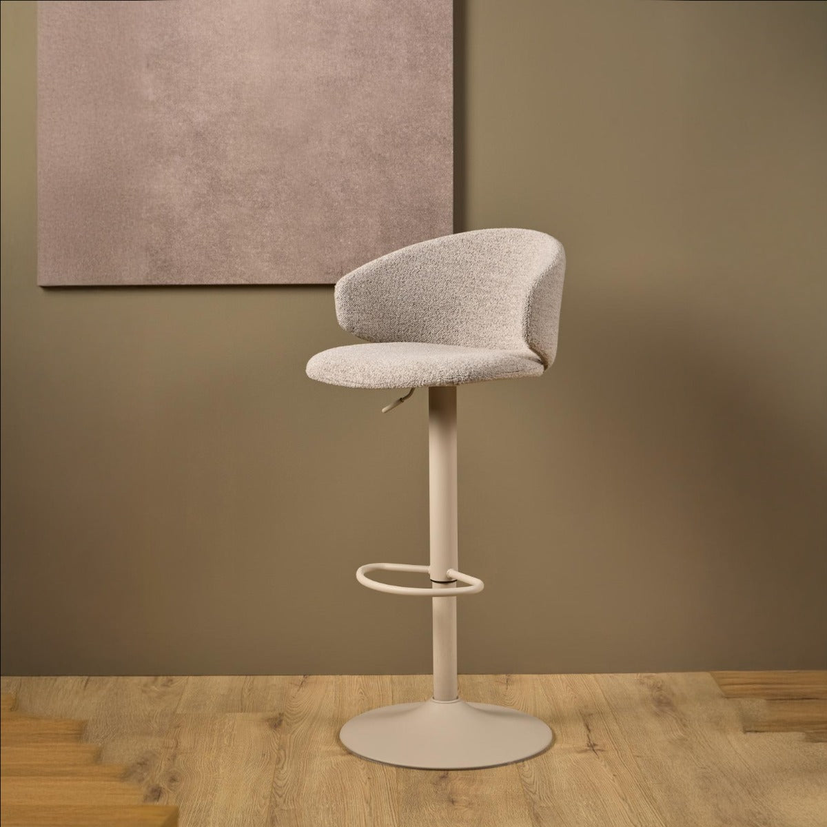 Giga Living - Barkruk Beige|Beige - Valerie - Set van 2