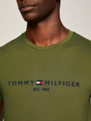 Camiseta Slim Fit com Logo