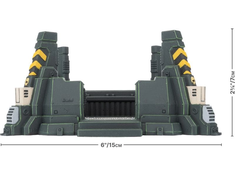 Gale Force Nine Gelände Gothic Sector: Legion Bunker Vorbemaltes Gelände für Miniaturen-Spiele