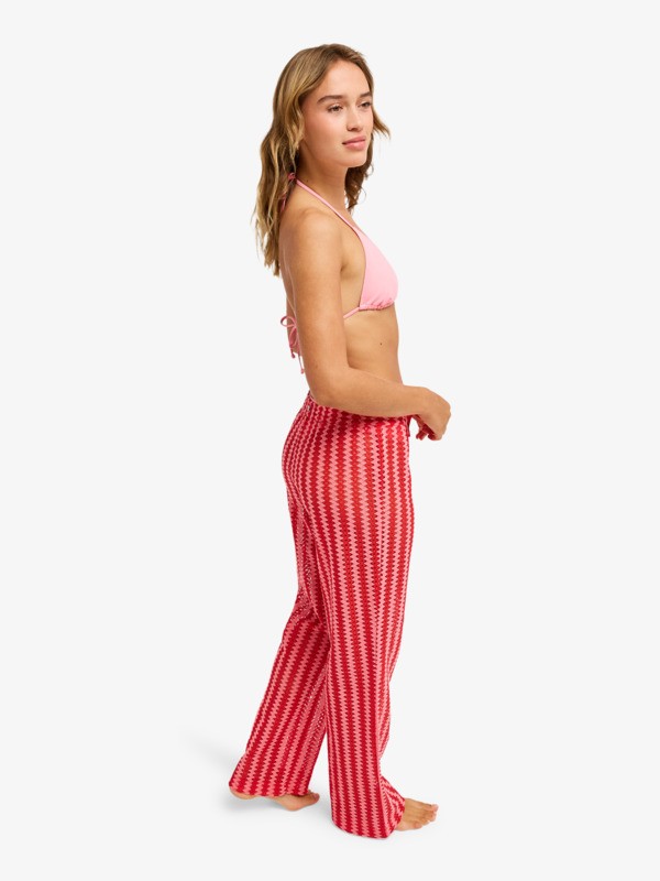 Moana Story Pantalon léger Rouge Femme