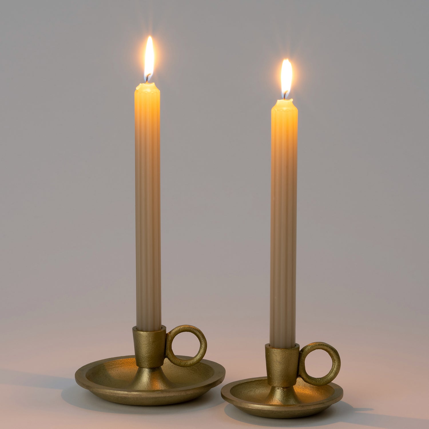 Intratuin kandelaar Vidal goud D 12 H 7,5 cm