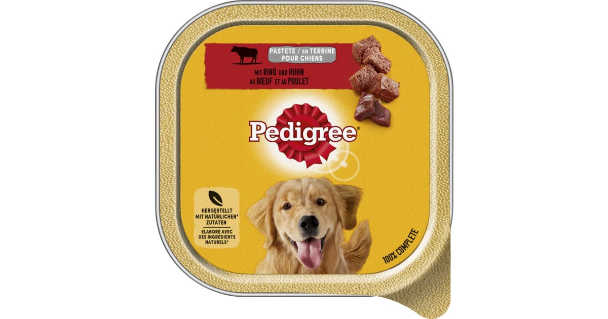 PEDIGREE Hundenahrung Rind & Huhn