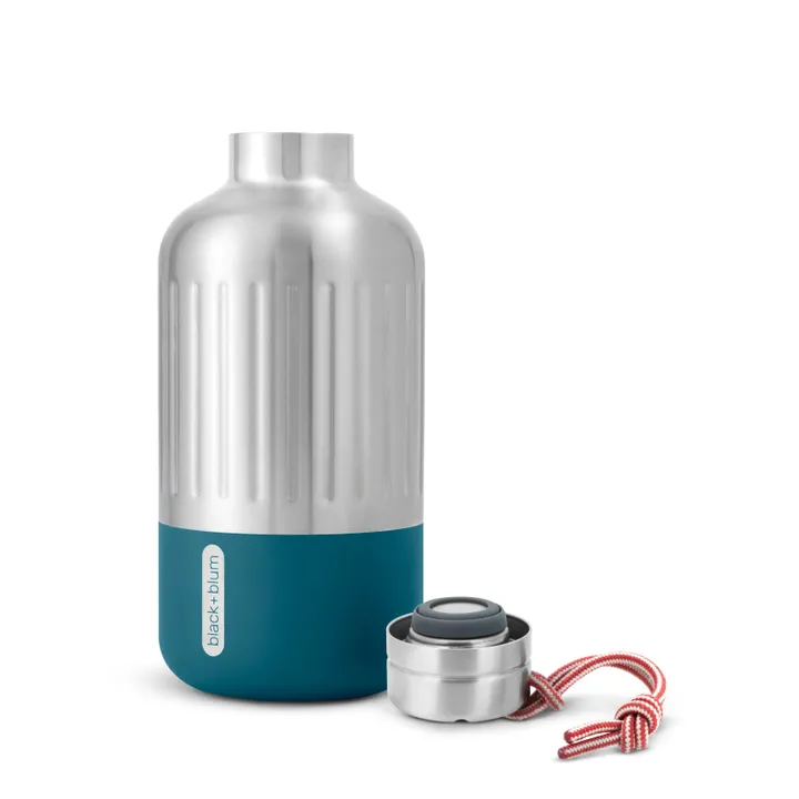 Black + Blum Gourde en inox S | Bleu