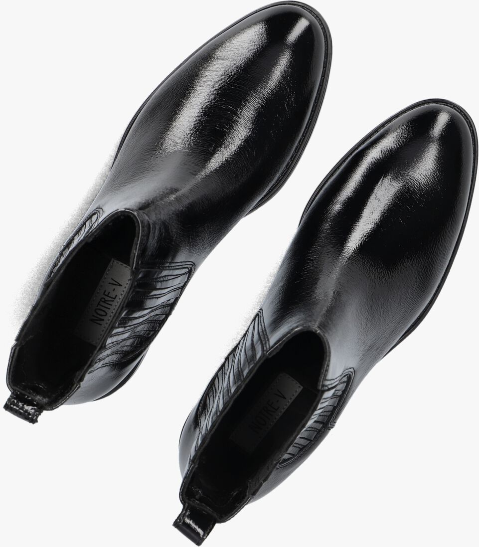 zwarte notre-v chelsea boots 2sera208