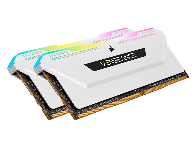 Corsair DDR4-RAM Vengeance RGB PRO SL White iCUE 3200 MHz 2 Corsair DDR4 Vengeance RGB PRO SL 32 GB 2Kit
