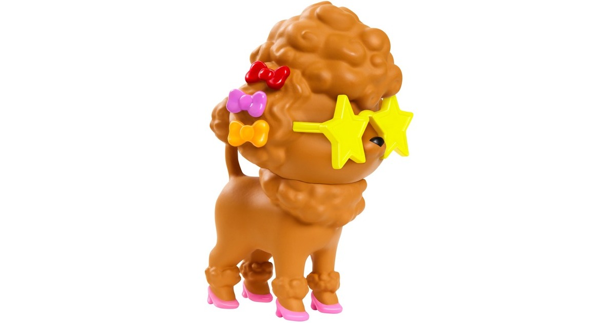 BarbieExtra #1 - Rainbow Coat with Pet Poodle Pop