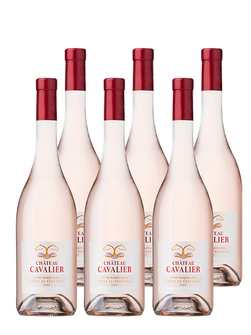 6 BOUTEILLES-LIVRAISON OFFERTE CHÂTEAU CAVALIER MARAFIANCE