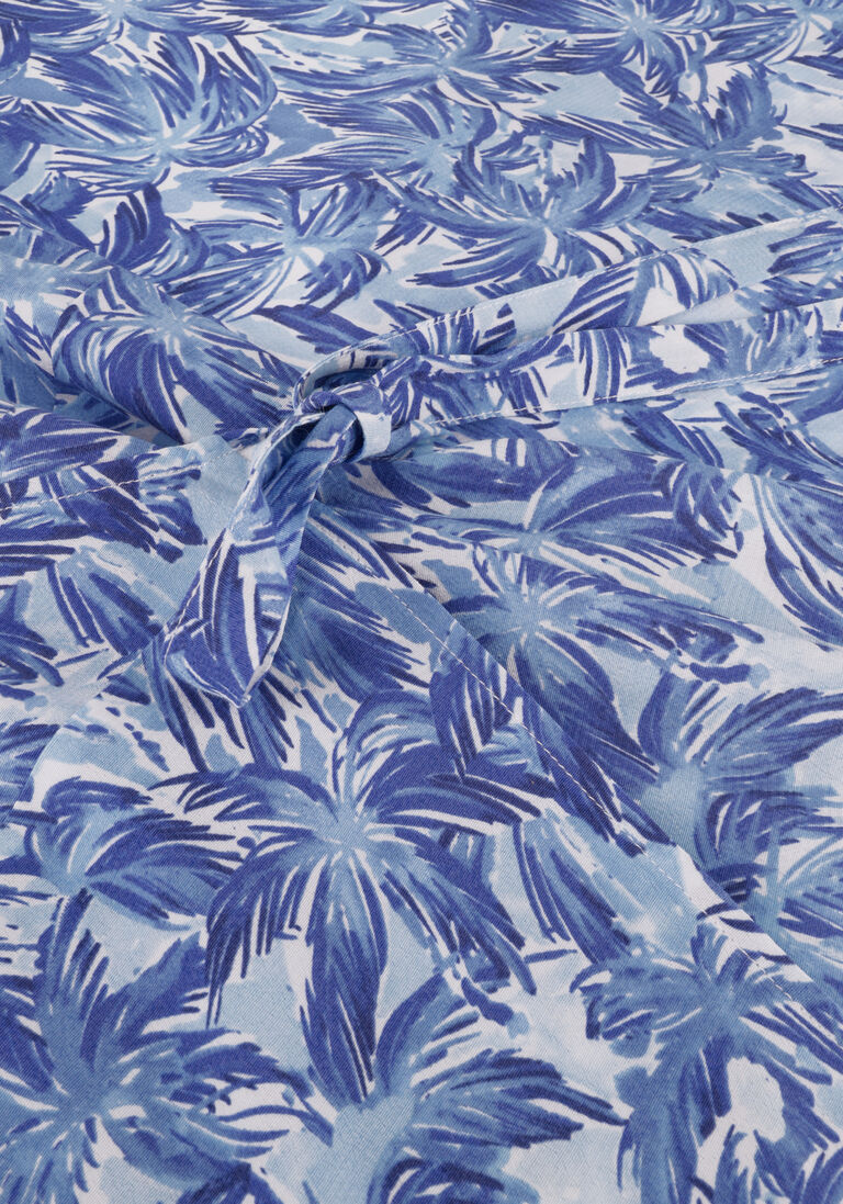 FABIENNE CHAPOT blauwe fabienne chapot midi jurk archana butterfly dress 79