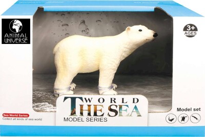 Isbjørn Figur - Model Series - Animal Universe - 18X11X11,5 CM
