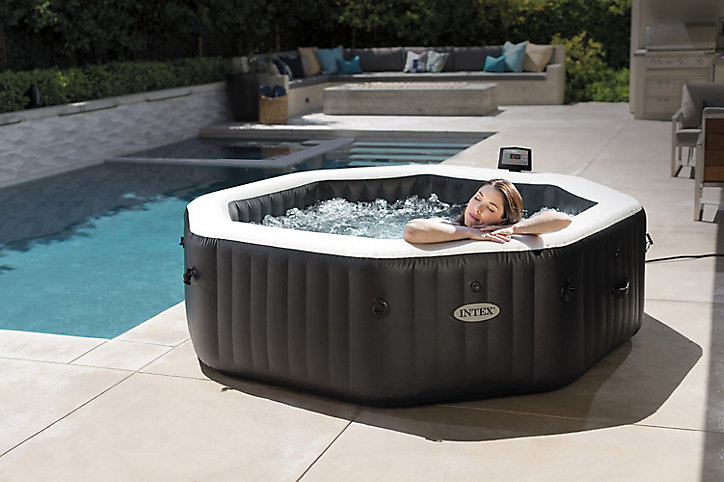 Spa gonflable Intex PureSpa bulles et jets 6 places