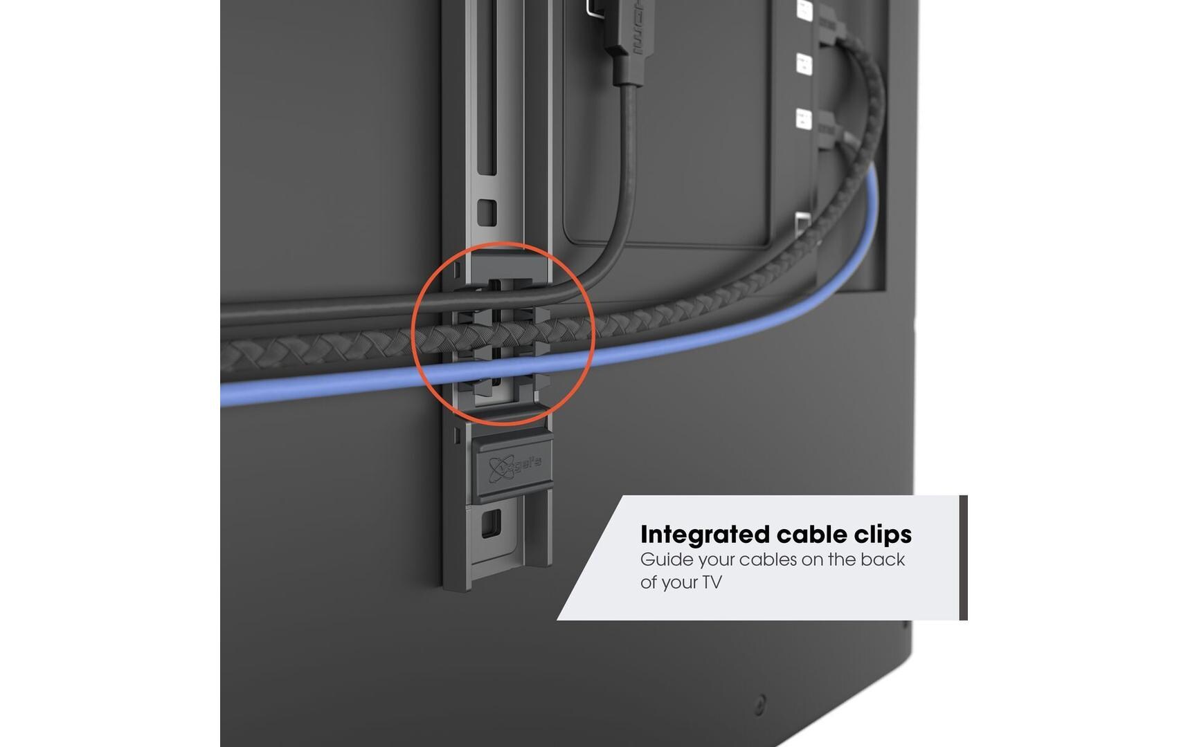 Wandhalterung ELITE TVM 5405B SchwarzFlache TV-Wandhalterung für 32
