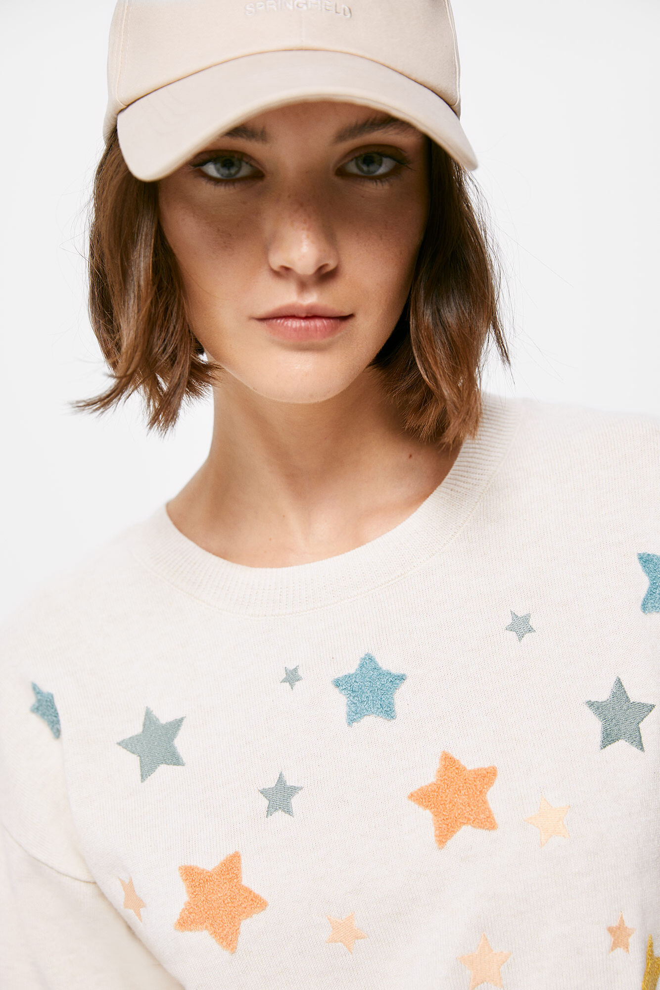 Camisa Stars de dois materiais