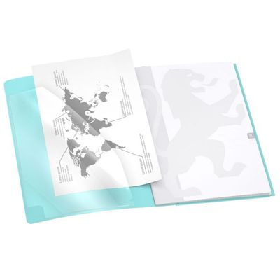 Oxford EasyBook Pastel - Cahier polypro 24 x 32 cm - 96 pages - grands carreaux (Seyes) - disponible dans différentes couleurs