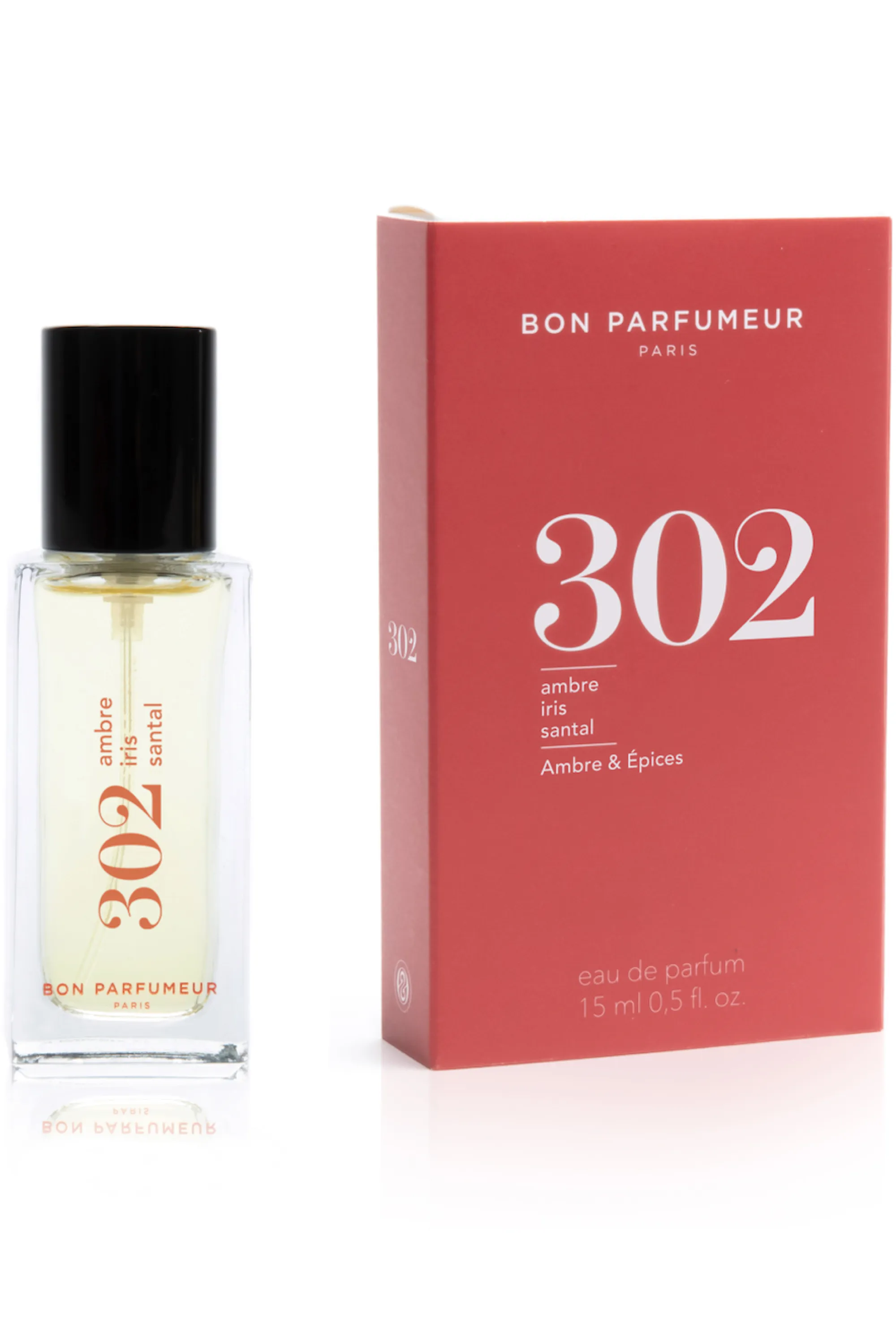 Bon Parfumeur Paris 302 Ambre iris santal Eau de Parfum-15 ml