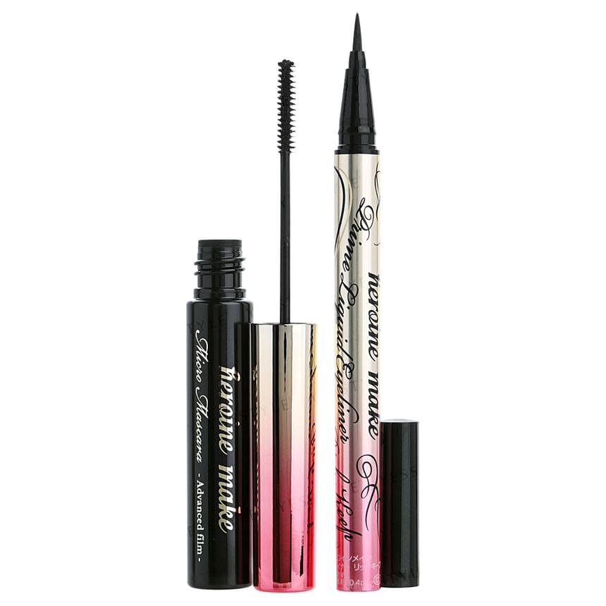 ISEHAN - Kiss Me Heroine Make Micro Mascara + Liquid Eyeliner