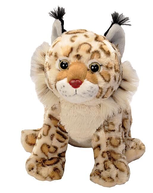 WILDREPUBLIC - PELUCHE MINI LYNX 20 CM