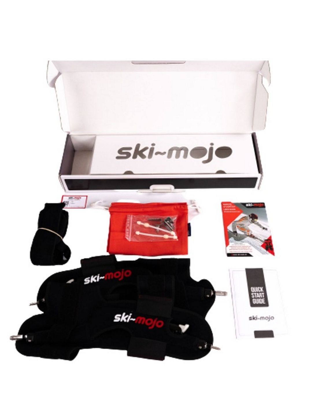 Exoskeleton silver (55-85kg) ski-brace unisex