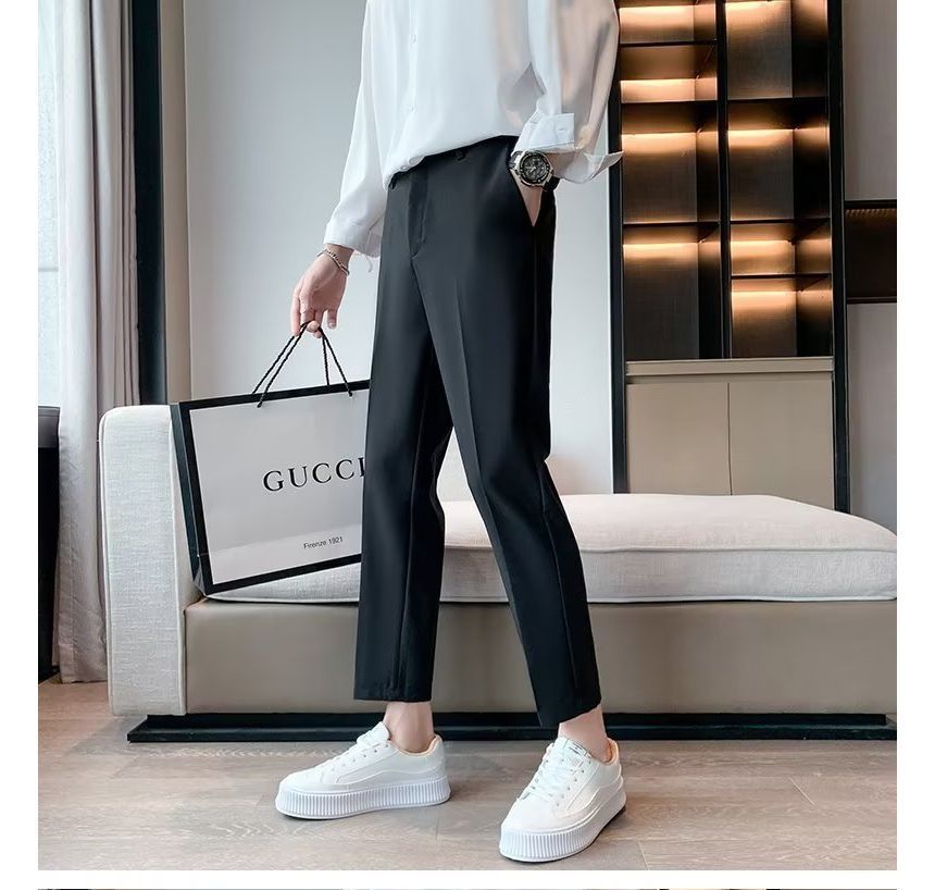 Loansk - Mid Rise Straight Leg Dress Pants (Diverse ontwerpen)