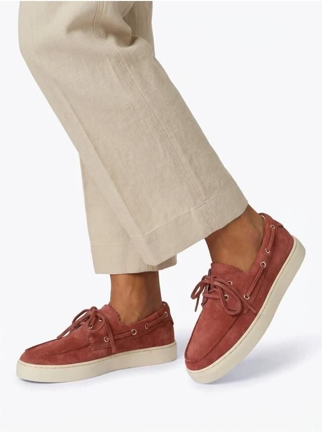 Blackstone ZIRCON ASTER FL703 Roasted Russet Sneaker (low) Vrouw Red