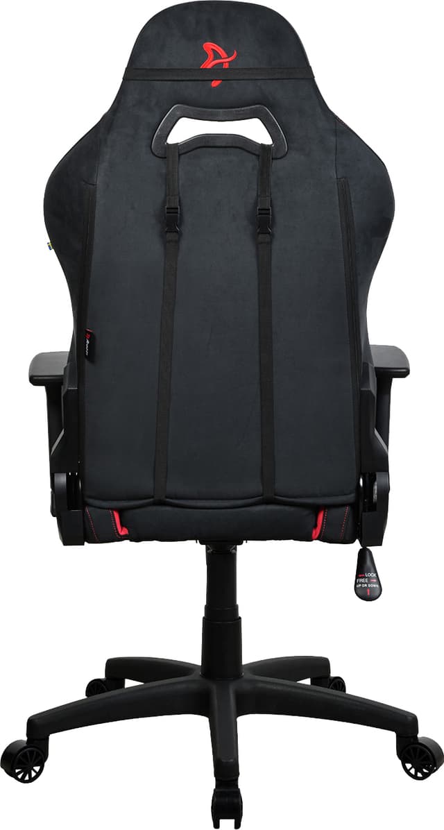 Arozzi Torretta SuperSoft gaming-stol (sort/rød)