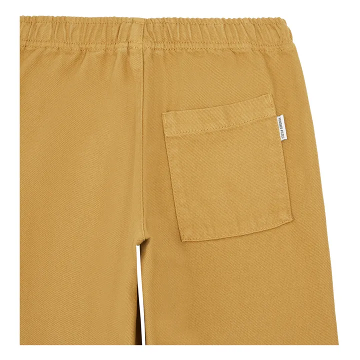 Hundred Pieces Pantalon Coton Bio Taille Elastiquée | Beige