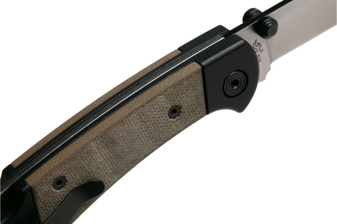 Buck 112 Ranger Sport Pro Green Micarta 112GRS5 zakmes