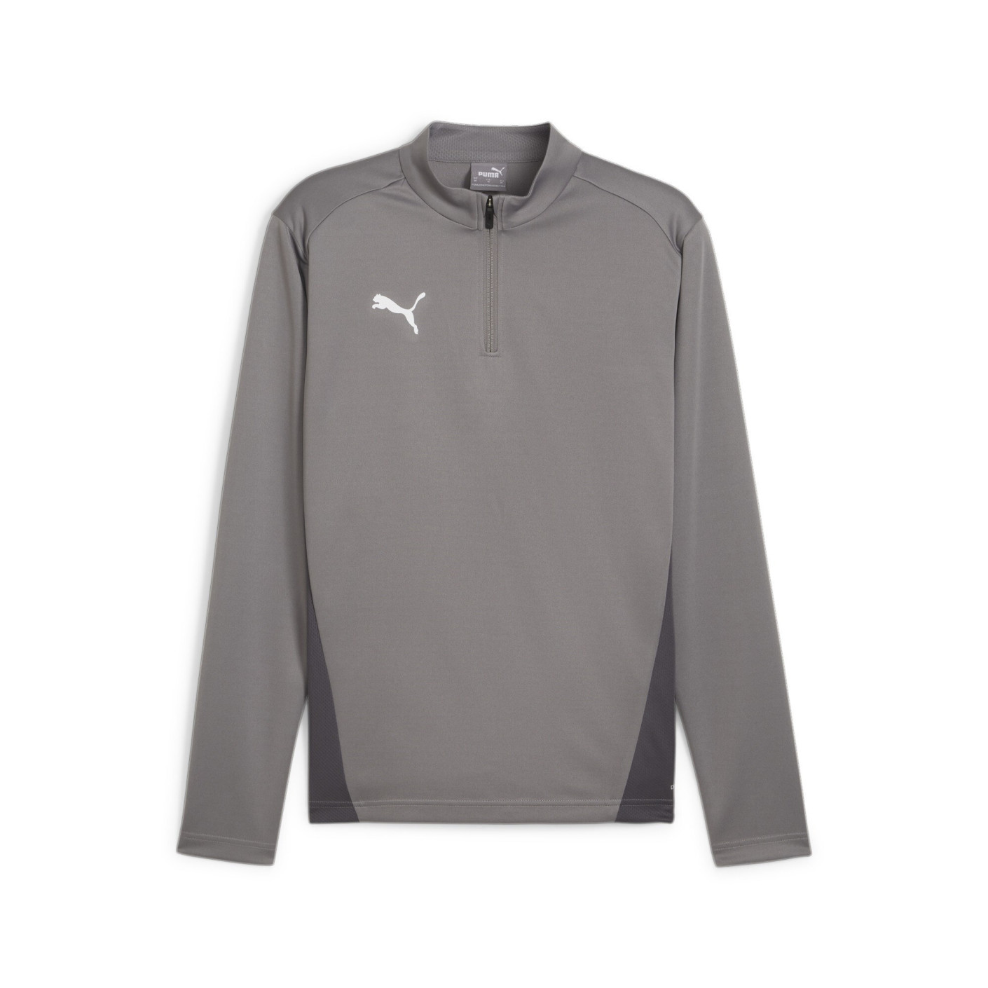 PUMA teamGOAL Trainingspak 1/4-Zip Grijs Zwart Wit