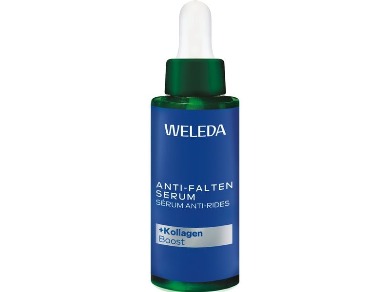 WELEDA Gesichtsserum Blauer Enzian und Edelweiss 30 ml Natürliches Serum reduziert tiefe Falten und strafft die Haut
