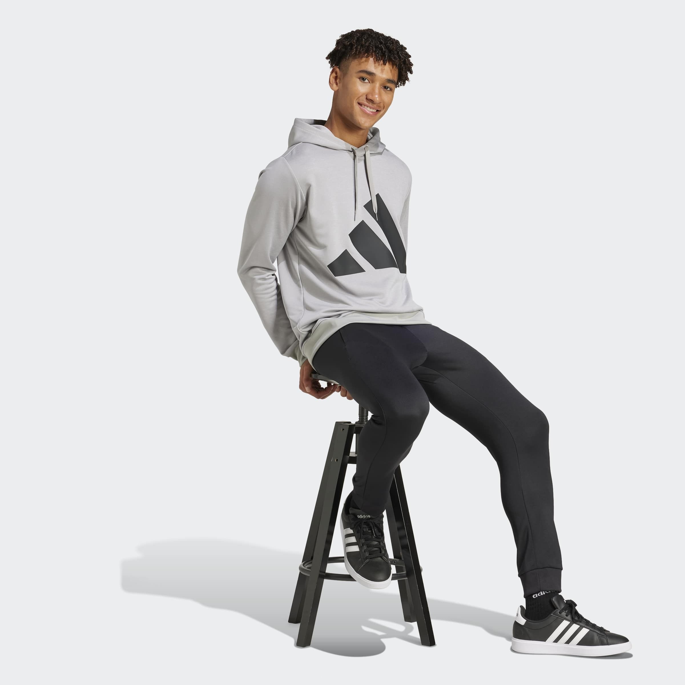 adidas Sportswear Trainingsanzug »M BL FT HD TS«, 2 Stk. aus weichem French-Terry-Material, Hoodie