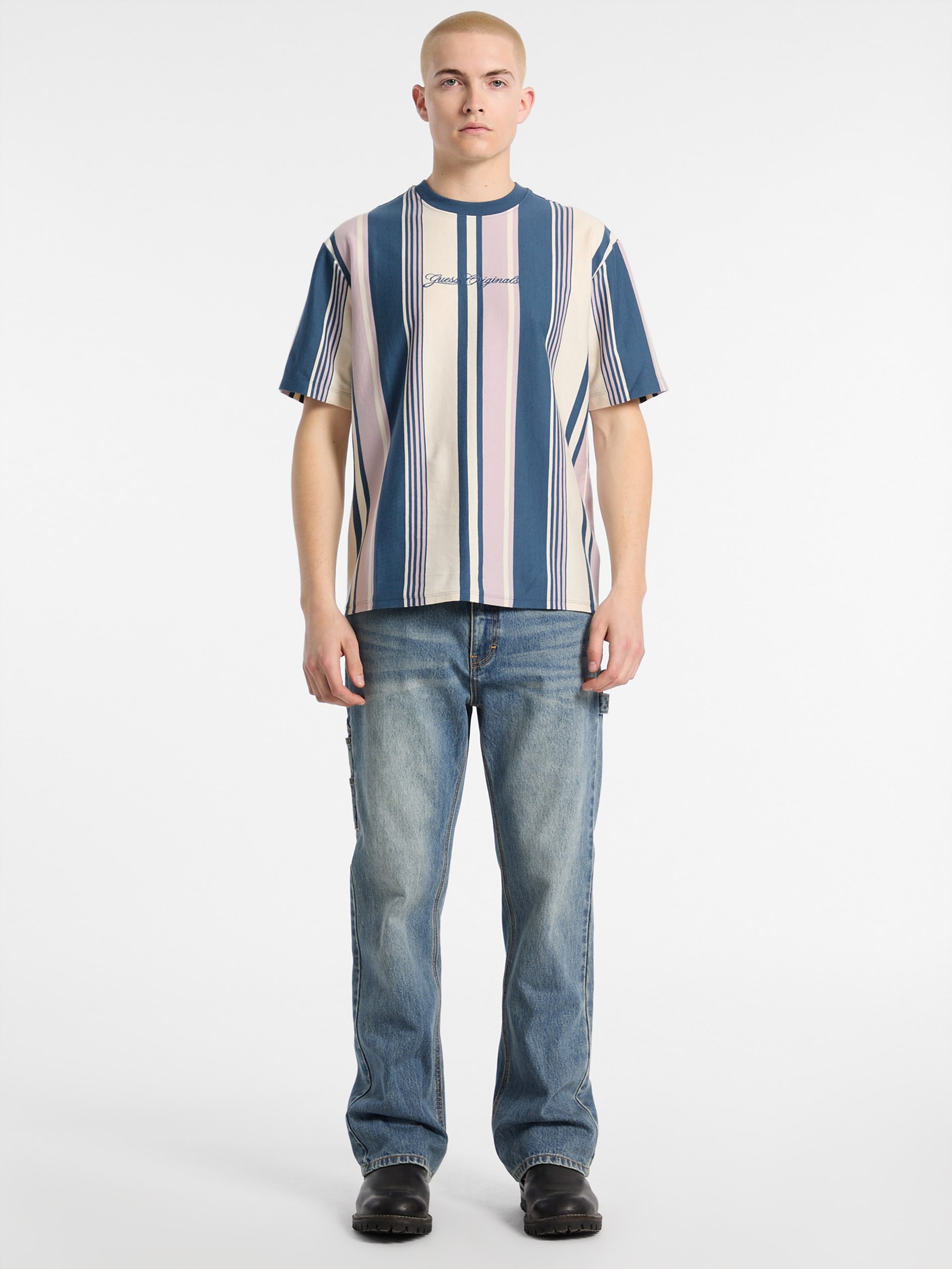 Camiseta GUESS Originals Eco Stripe