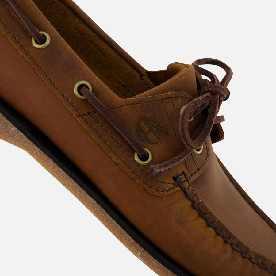 Timberland Classic Boat nubuck bootschoenen bruin