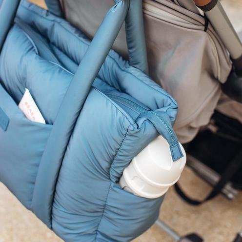 Sac à langer Paris Puffy Bleu baltique - BEABA